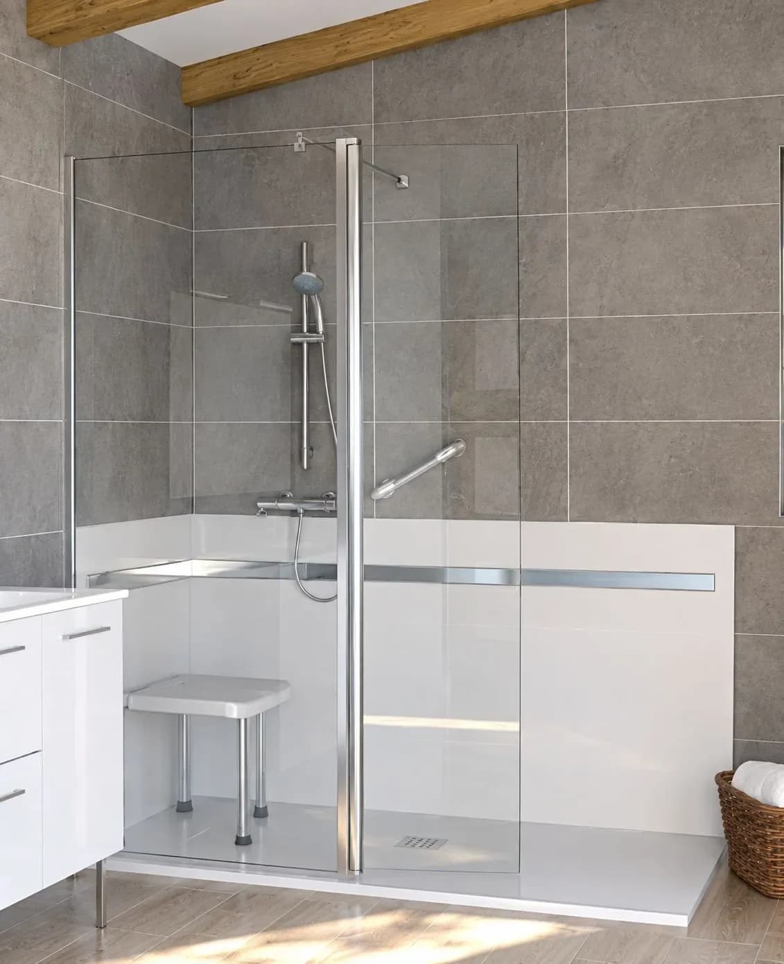 Baignoire douche